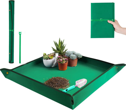 Small Mess-Free Repotting Mat - 26.8"X26.8