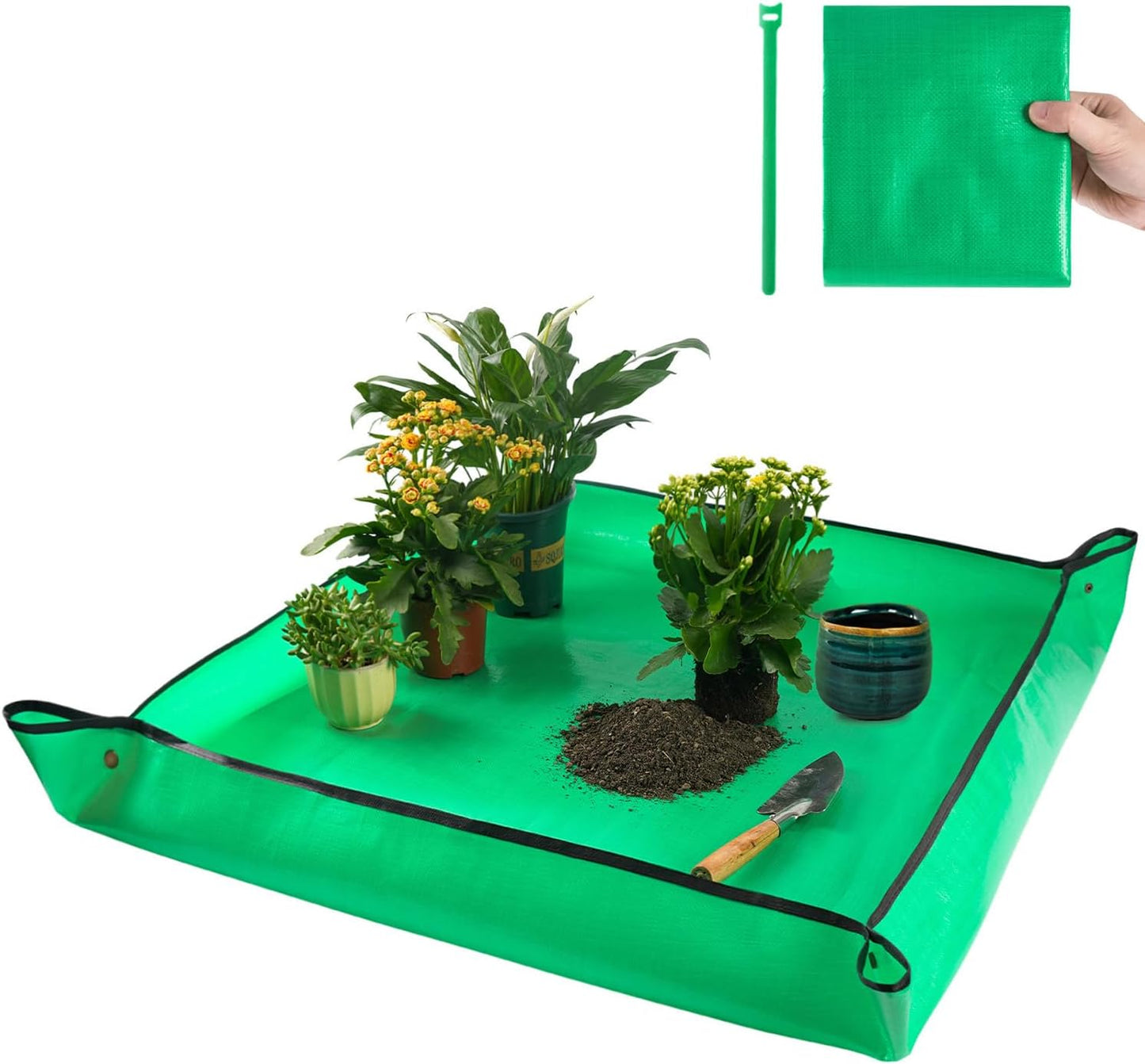 Small Mess-Free Repotting Mat - 26.8"X26.8