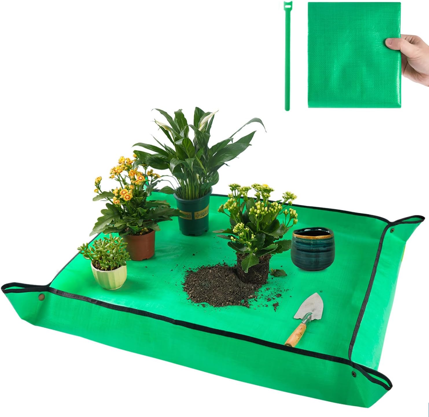 Small Mess-Free Repotting Mat - 26.8"X26.8