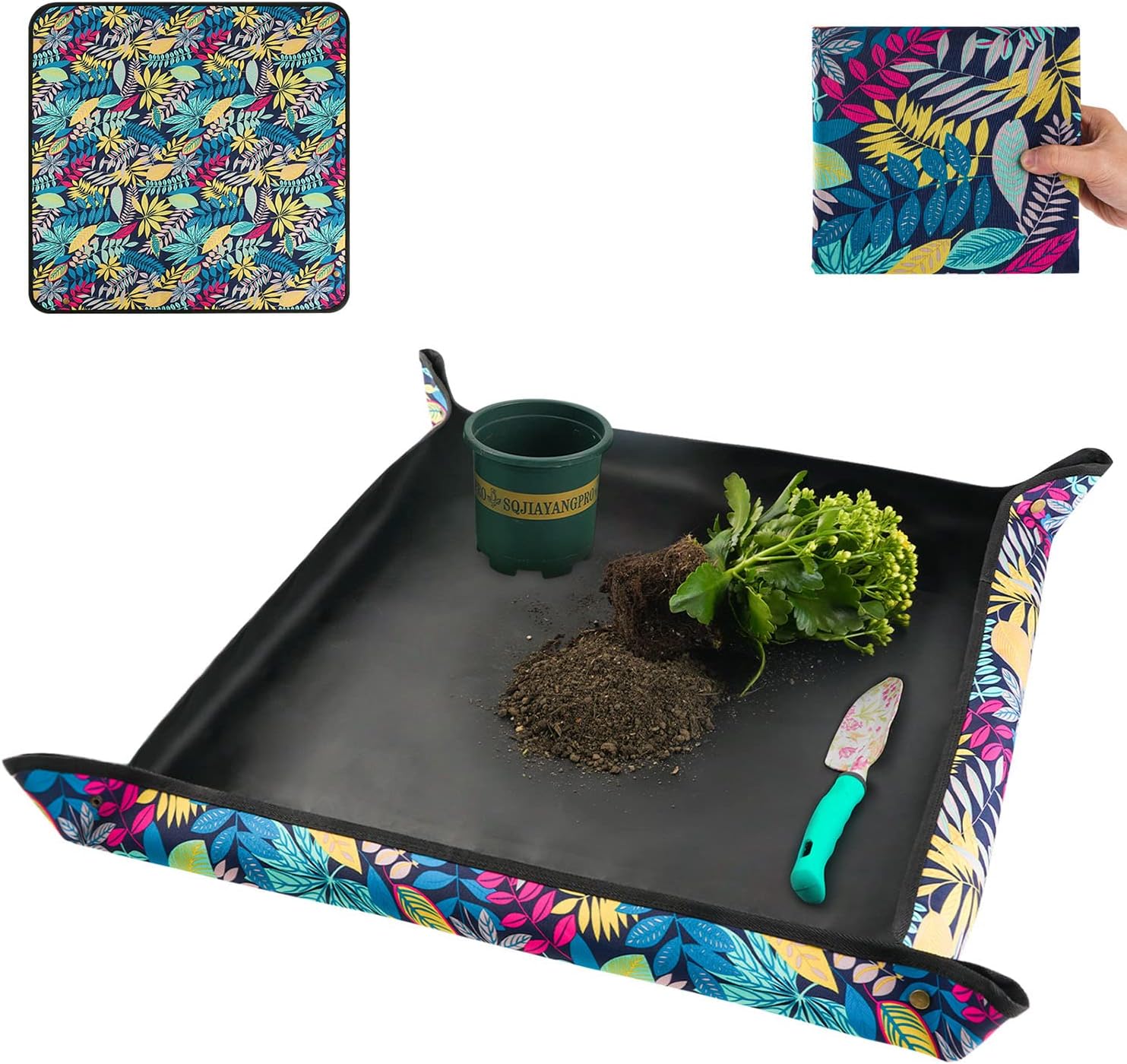 Small Mess-Free Repotting Mat - 26.8"X26.8